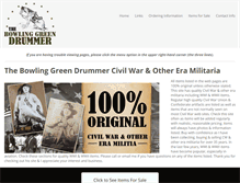 Tablet Screenshot of bowlinggreendrummer.com